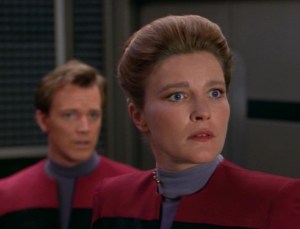 Was there an on-board stylist?  Computer, hairstyle variation 372-D.  